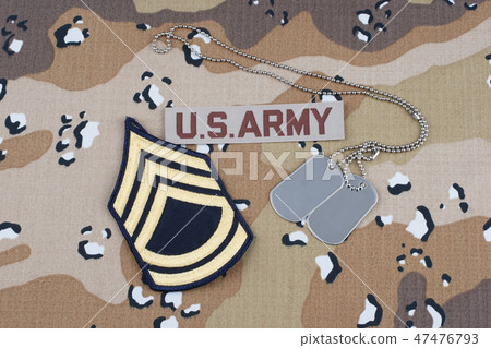 US ARMY uniform with dog tags US ARMY uniform with dog tags 47476793