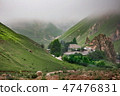 Mountain landscape from Kusar region 47476831