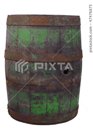 old rusty wooden barrel old rusty wooden barrel 47476875