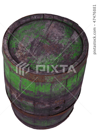 old rusty wooden barrel old rusty wooden barrel 47476881