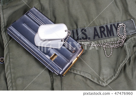 M16 Rifle Magazine Vietnam war period with ammo M16 Rifle Magazine Vietnam war period with ammo 47476960
