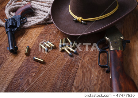 Wild west rifle and ammunition Wild west rifle and ammunition 47477630