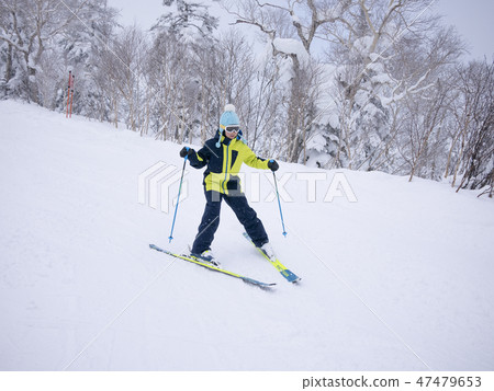 兒童滑雪 47479653