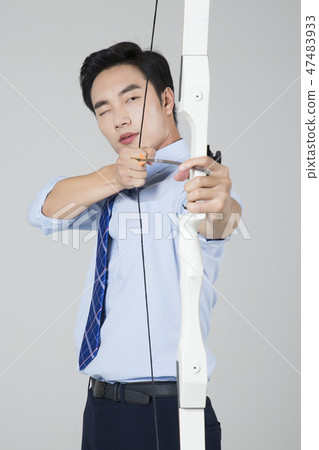 Businessman with various sports, business concept photo. 141 47483933