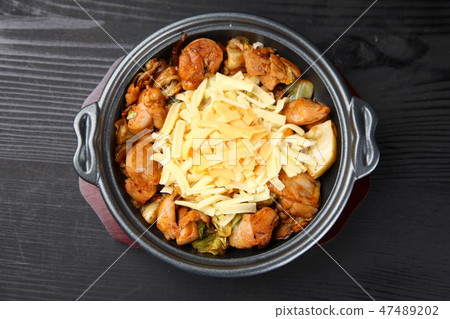 Cheese Dak-galbi 47489202