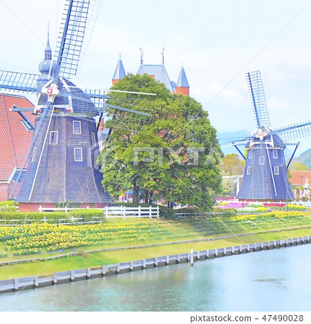 與風車的風景 與風車的風景 47490028