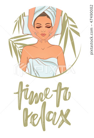 Vector illustration of spa center 47490082