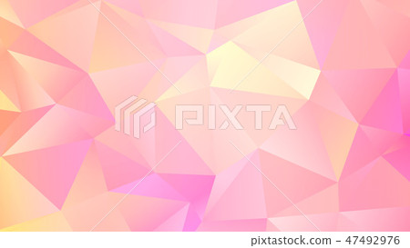 Trendy Triangular Design. Abstact Pink Quartz Bg 47492976