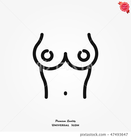 Erotic icon, love and sex vector symbol Erotic icon, love and sex vector symbol 47493647