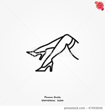 Erotic icon, love and sex vector symbol Erotic icon, love and sex vector symbol 47493648