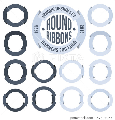 round banner - Stock Illustration [47494067] - PIXTA