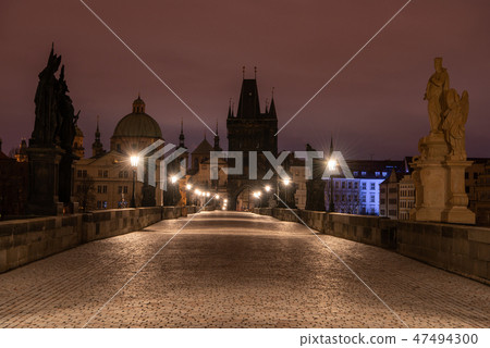 捷克布拉格查理大橋 47494300