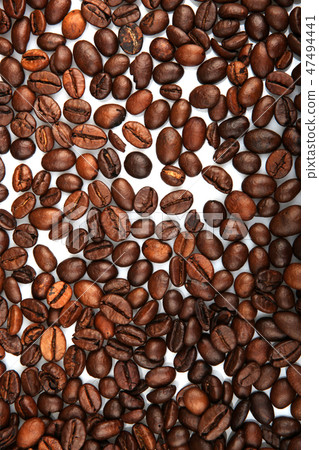 Coffee Beans isolated on white 47494441