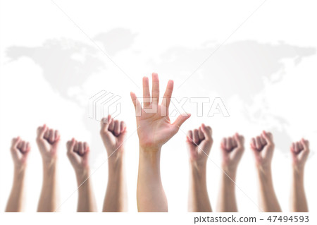 Empowering women power, human rights and labor day 47494593