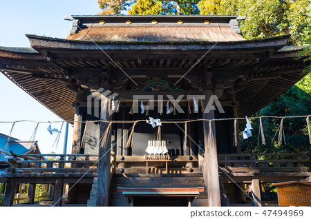 Kashima Shrine temporary shrine (Kashima city, Ibaraki prefecture) As of January 2019 Kashima Shrine temporary shrine (Kashima city, Ibaraki prefecture) As of January 2019 47494969