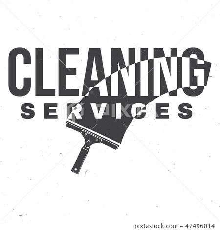 Cleaning company badge, emblem. Vector illustration. Concept for shirt, stamp or tee. Vintage Cleaning company badge, emblem. Vector illustration. Concept for shirt, stamp or tee. Vintage 47496014