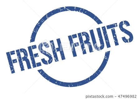 fresh fruits stamp 47496982