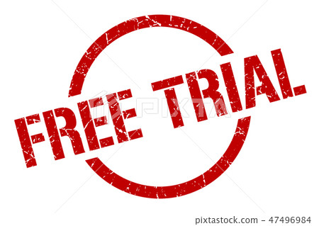 free trial stamp 47496984