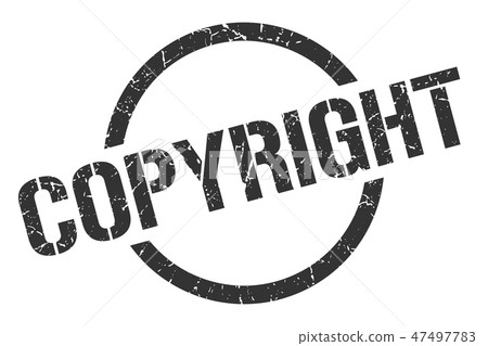 copyright stamp Stock Illustration 47497783 PIXTA