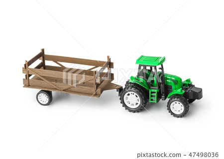 Toy tractor with trailer 47498036