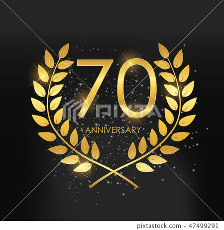 Template Logo 70 Years Anniversary Vector Template Logo 70 Years Anniversary Vector 47499291