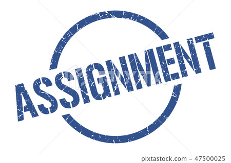 assignment stamp - Stock Illustration [47500025] - PIXTA