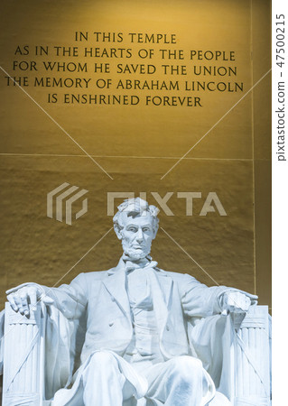 Lincoln Memorial in the National Mall,DC,usa. 47500215