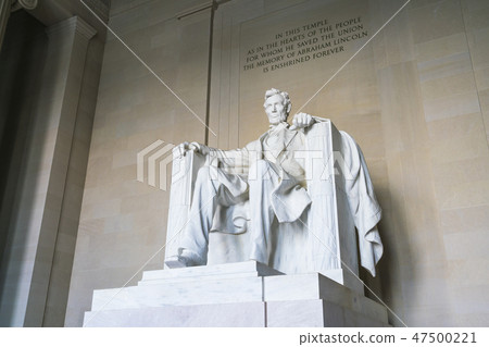 Lincoln Memorial in the National Mall,DC,usa. 47500221
