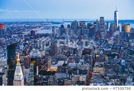 newyork skyline at night,new york,usa newyork skyline at night,new york,usa 47500798