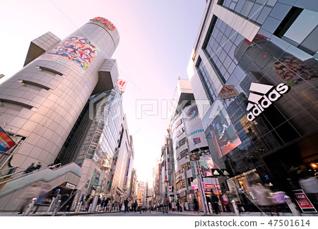 Tokyo S Cityscape Landscape In Tokyo Shibuya Stock Photo