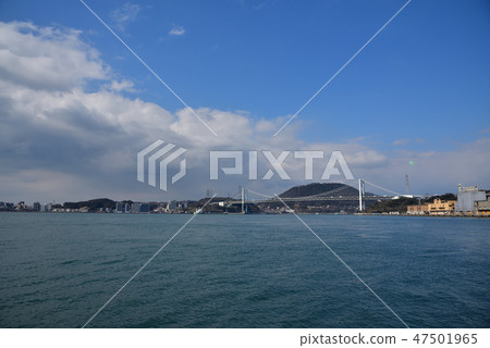 Kanmon Strait viewed from Mojiko Port 47501965