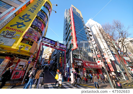 Tokyo's urban landscape in Japan · Shibuya's view of "Shubuya hundred branches" Tokyo's urban landscape in Japan · Shibuya's view of "Shubuya hundred branches" 47502683