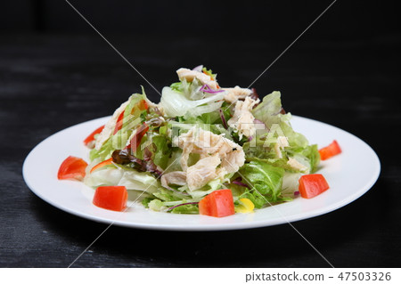 蒸雞肉沙拉 47503326