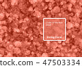 Living Coral color of the Year 2019. Bokeh background with coral in trendy color 47503334