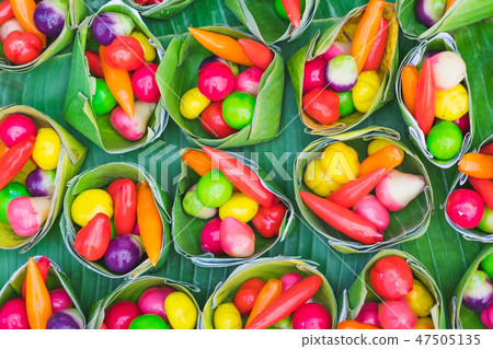 Colorful of deletable Imitation Fruits 47505135