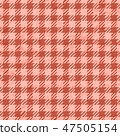 Living Coral color of the Year 2019. gingham tablecloth texture background seamless with coral in 47505154