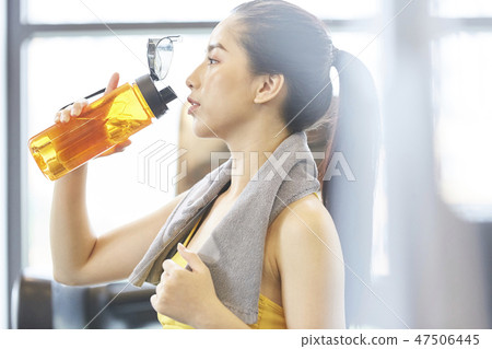 女性健身健身房運動服 47506445