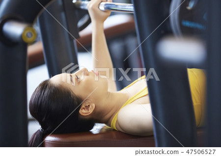 Female fitness gym sports wear Female fitness gym sports wear 47506527