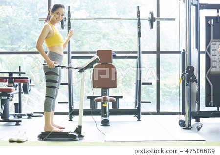 Female fitness gym sports wear Female fitness gym sports wear 47506689