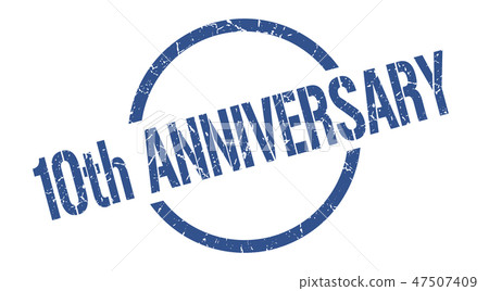 10th anniversary stamp 10th anniversary stamp 47507409