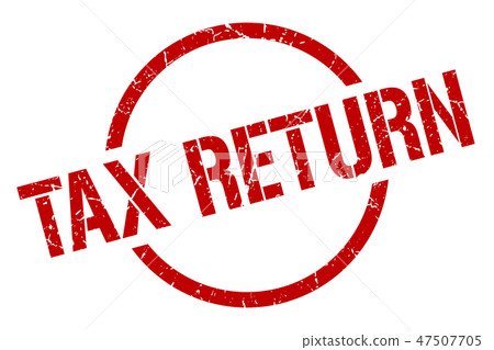 tax return stamp 47507705