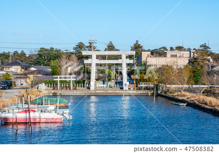 Toru shrine Torii Toru (Ibaraki prefecture Kamisu city) As of January 2019 47508382