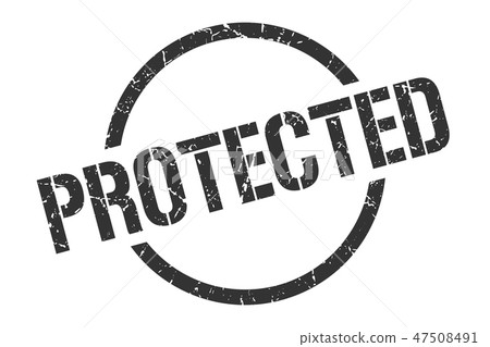 protected stamp - Stock Illustration [47508491] - PIXTA