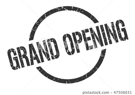 grand opening stamp 47508831