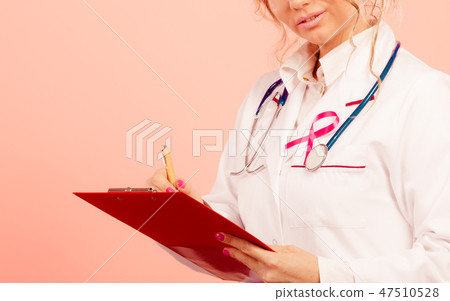 Part body specialist with folder. Part body specialist with folder. 47510528
