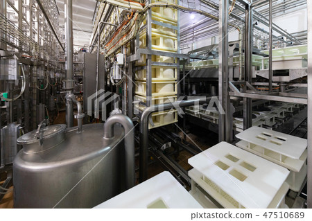 Modern industry equipment at factory manufacture background Modern industry equipment at factory manufacture background 47510689