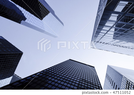 Manhattan financial district, multistory buildings 47511052