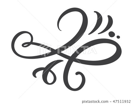 Vector vintage line elegant dividers and separators, swirls and corners decorative ornaments. Floral Vector vintage line elegant dividers and separators, swirls and corners decorative ornaments. Floral 47511932