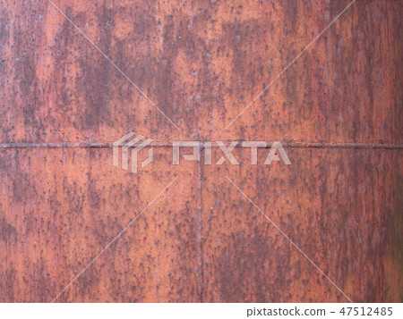 Rusted iron plate 47512485