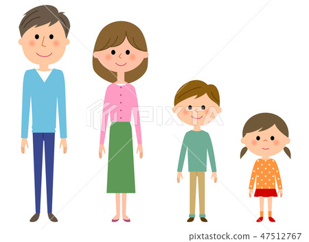 Two generations family family Two generations family family 47512767